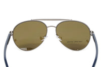 Thumbnail for Marc Jacobs Men's Pilot Sunglasses Dark Ruthenium Brown Marc 341/S