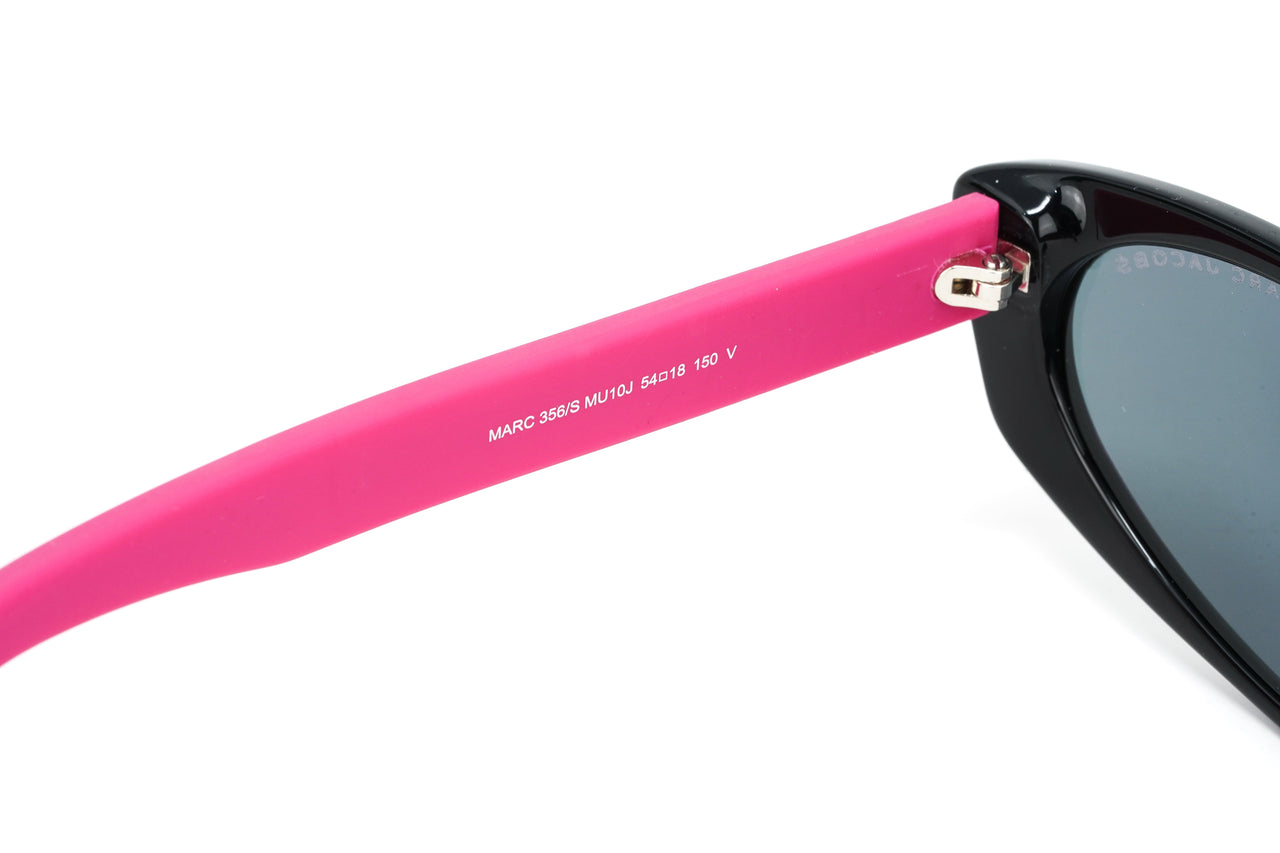 Marc Jacobs Women's Sunglasses Angular Black Pink MARC 356/S MU1