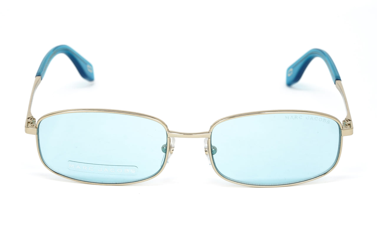 Marc Jacobs Women's Sunglasses Rectangular Blue/Gold MARC 368/S MVU