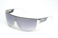 Thumbnail for Marc Jacobs Women's Sunglasses Wraparound Shield Silver MARC 410/S 2M4