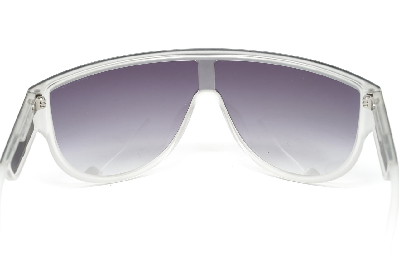 Marc Jacobs Women's Sunglasses Wraparound Shield Silver MARC 410/S 2M4