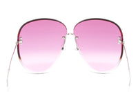 Thumbnail for Marc Jacobs Women's Sunglasses Oversized Rimless Pink MARC 519/S 0109R