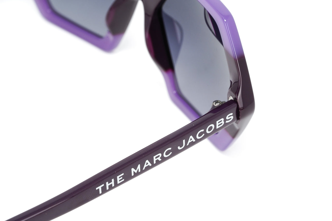 Marc Jacobs Women's Sunglasses Oversized Hexagonal Purple MARC 521/S RY8