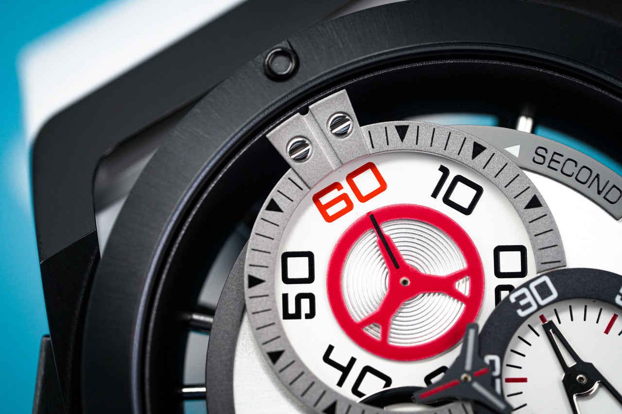 Mazzucato Reversible Watch RIM White