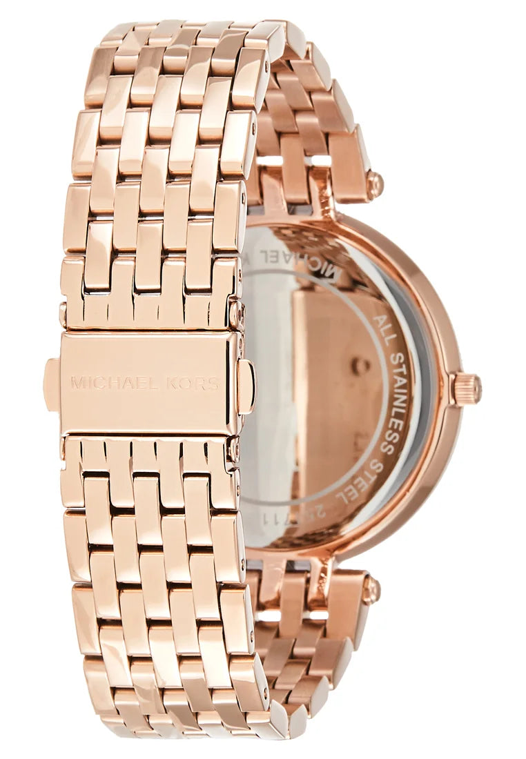 Michael Kors Ladies Watch Darci 33mm Rose Gold MK3431 Watches Crystals