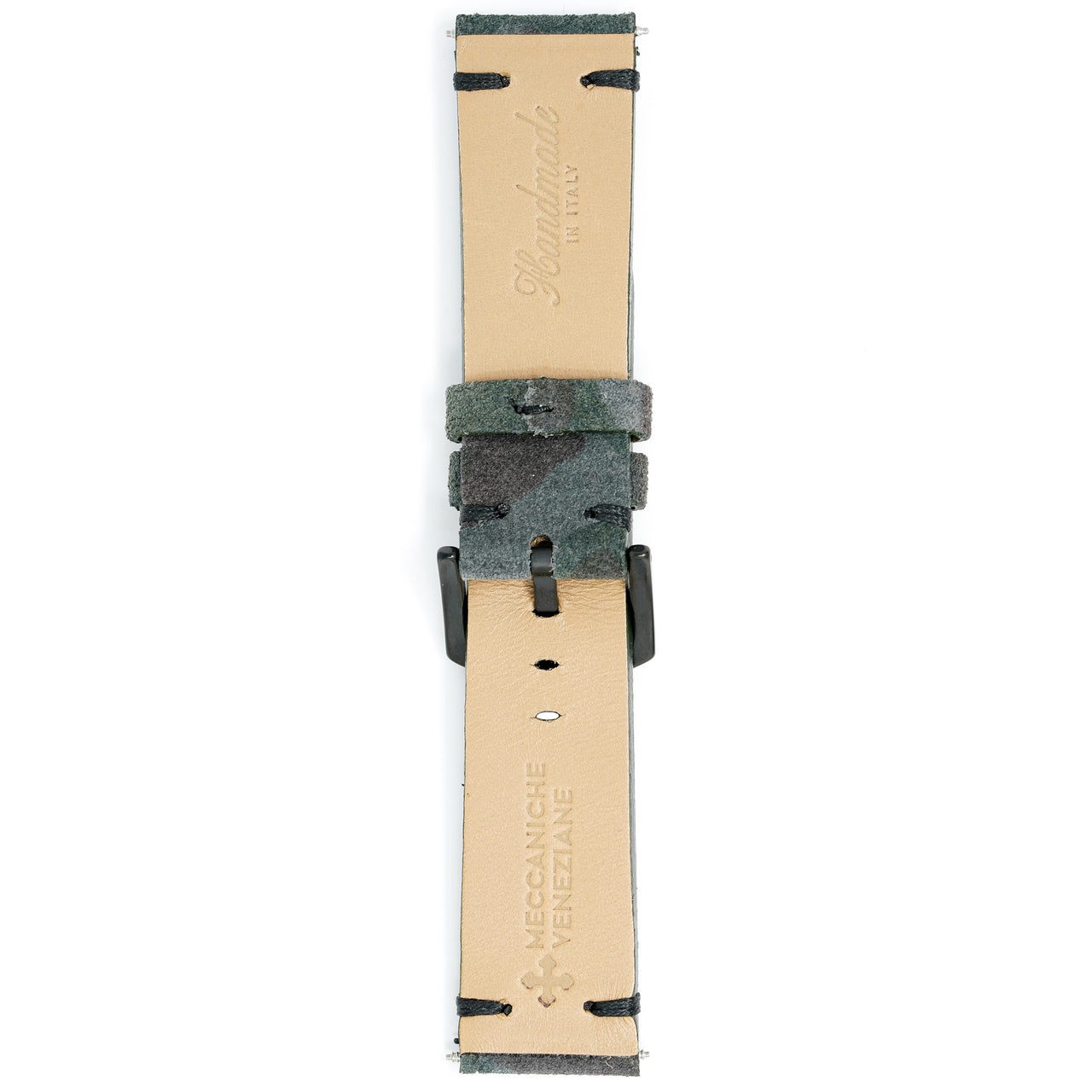 Meccaniche Veneziane Watch Arsenale Blue Camo Leather Strap