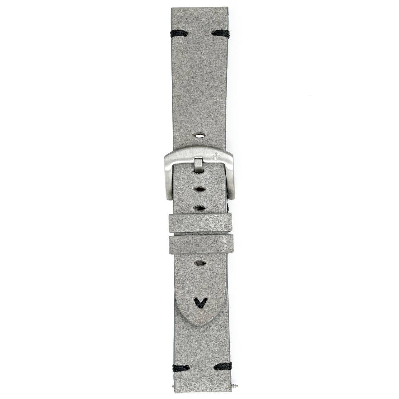 Meccaniche Veneziane Watch Nereide Grey Black Leather Strap
