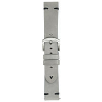 Thumbnail for Meccaniche Veneziane Watch Nereide Grey Black Leather Strap