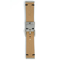 Thumbnail for Meccaniche Veneziane Watch Nereide Grey Black Leather Strap