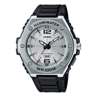 Thumbnail for Casio Men's Watch Illuminator WR100M Silver MWA-100H-7AVDF