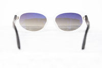Thumbnail for Oscar De La Renta Sunglasses Oval Ivory and Grey