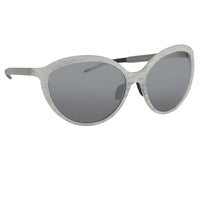 Thumbnail for Prabal Gurung Sunglasses Oversized White and Grey