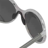 Thumbnail for Prabal Gurung Sunglasses Oversized White and Grey
