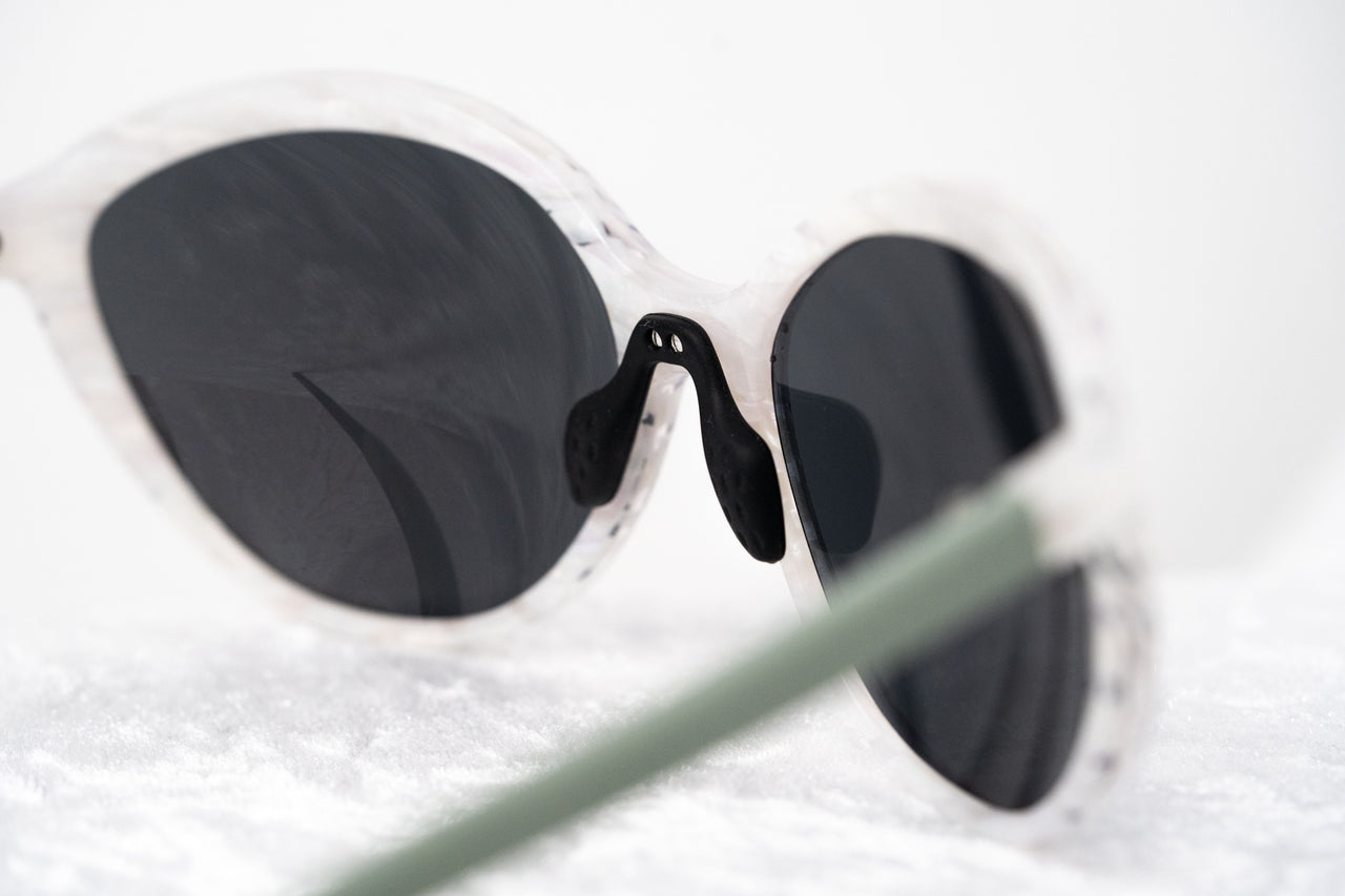Prabal Gurung Sunglasses Oversized White and Grey