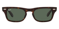 Thumbnail for Ray-Ban Junior Sunglasses Burbank Tortoise/Green RJ9083S 710271