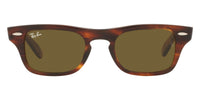 Thumbnail for Ray-Ban Junior Sunglasses Burbank Tortoise/Brown RJ9083S 710373