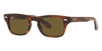 Thumbnail for Ray-Ban Junior Sunglasses Burbank Tortoise/Brown RJ9083S 710373