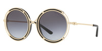 Thumbnail for Ralph Lauren Women's Sunglasses Oversized Round Gold/Grey RL7060 93498G