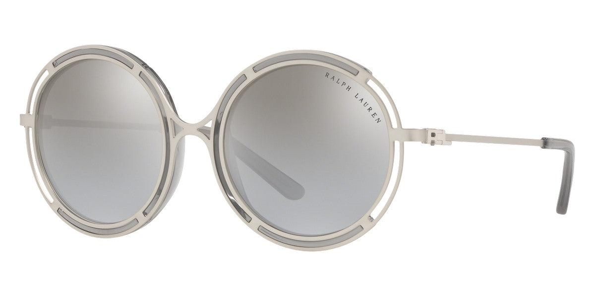 Ralph Lauren Women's Sunglasses Oversized Round Silver RL706093516V