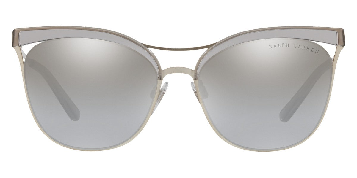 Ralph Lauren Women's Sunglasses Browline Silver RL7061 93556V