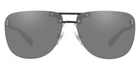 Thumbnail for Ralph Lauren Men's Sunglasses Rimless Browline Carbon RL7062 57066G