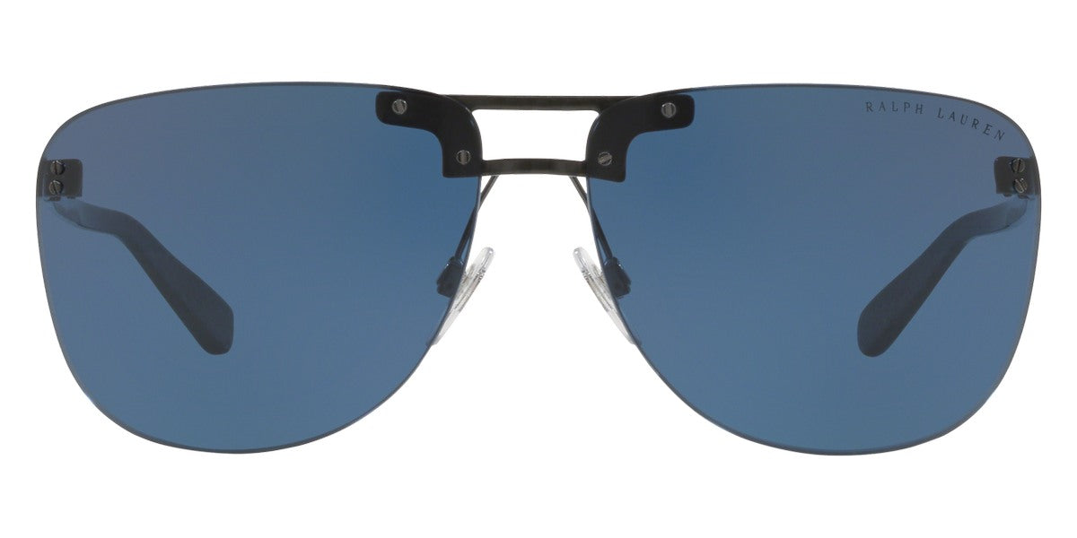 Ralph Lauren Men's Sunglasses Rimless Browline Blue RL7062 570780