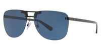 Thumbnail for Ralph Lauren Men's Sunglasses Rimless Browline Blue RL7062 570780