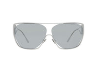 Thumbnail for Ralph Lauren Women's Sunglasses Shield Silver RL7063 90016G
