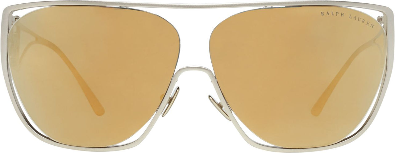 Ralph Lauren Women's Sunglasses Shield Gold RL7063 91167P