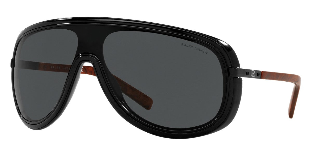 Ralph Lauren Men's Sunglasses Shield Black RL7069900387