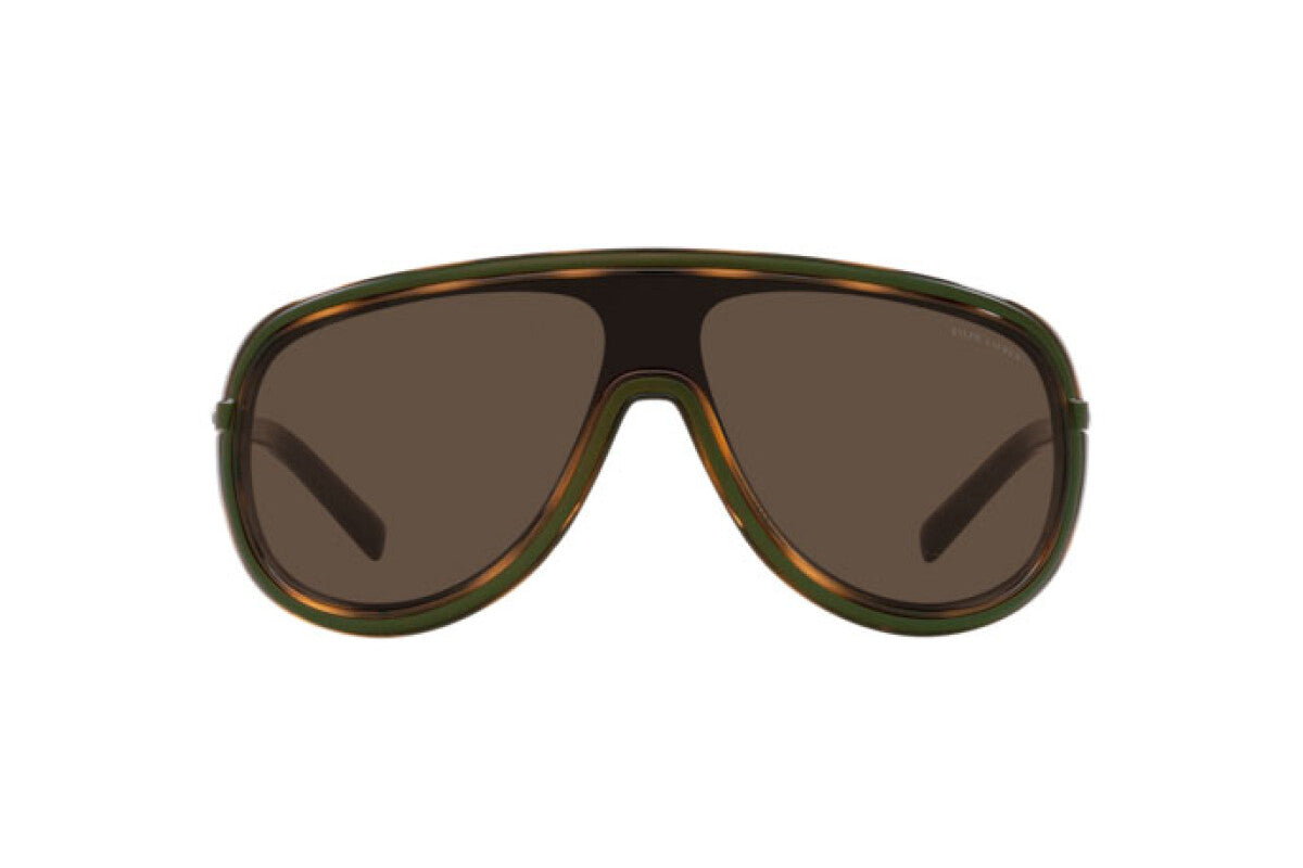 Ralph Lauren Men's Sunglasses Shield Tortoise/Green RL7069 900573