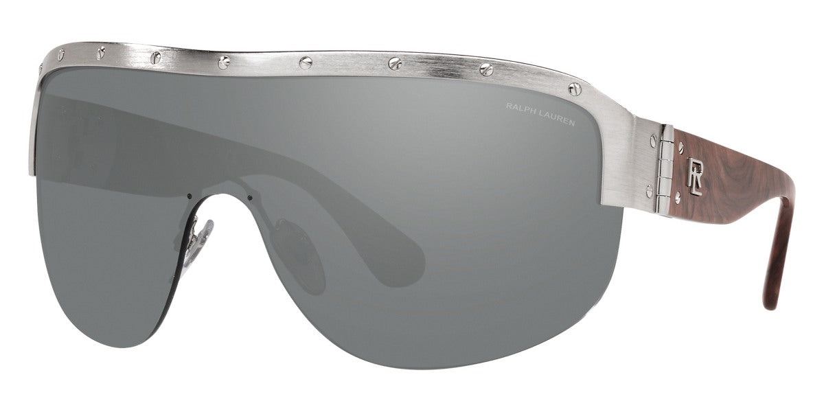 Ralph Lauren Women's Sunglasses Shield Silver RL7070 90016G