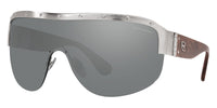 Thumbnail for Ralph Lauren Women's Sunglasses Shield Silver RL7070 90016G