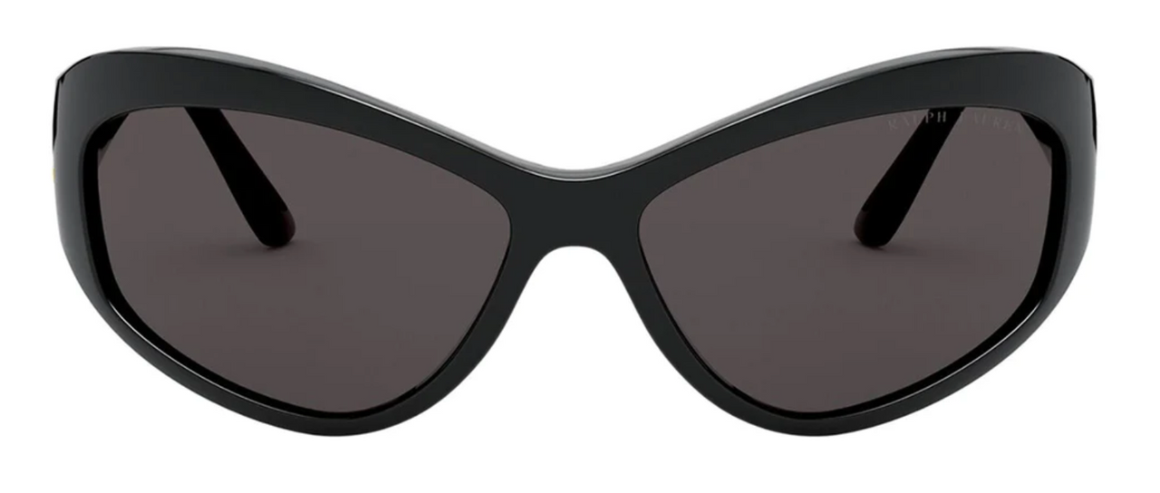 Ralph Lauren Women's Sunglasses Wraparound Black RL8179 579187
