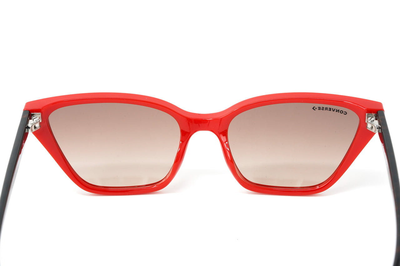 Converse Women's Sunglasses Cat Eye Red SCO197 07FU