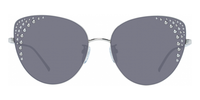 Thumbnail for Furla Women's Sunglasses Rimless Cat Eye Silver/Grey SFU180 0579