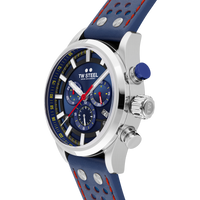 Thumbnail for TW Steel Watch Men's Swiss Volante Chronograph Fast Lane Blue SVS206