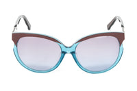 Thumbnail for Swarovski Emilia Women's Sunglasses Oversized Oval Blue SK0081-F/S 89T