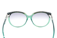 Thumbnail for Swarovski Emilia Women's Sunglasses Oversized Oval Dark Green Gradient Grey SK0081/ 96P
