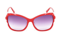 Thumbnail for Swarovski Women's Flavia Sunglasses Cat Eye Red SK0106-F/S 72B