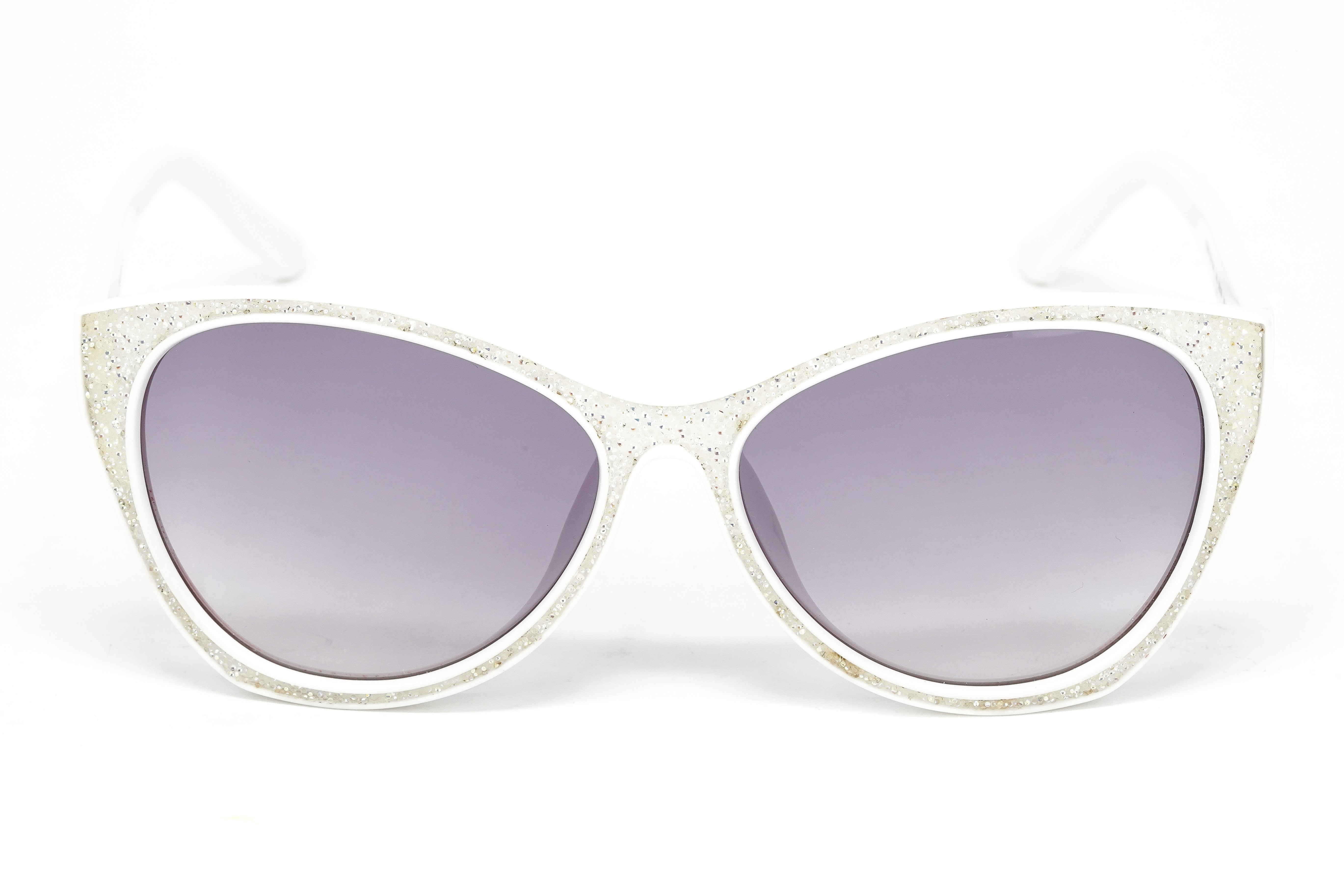 Swarovski Funky Women's Sunglasses Cat Eye Pilot White SK0108-F-21B