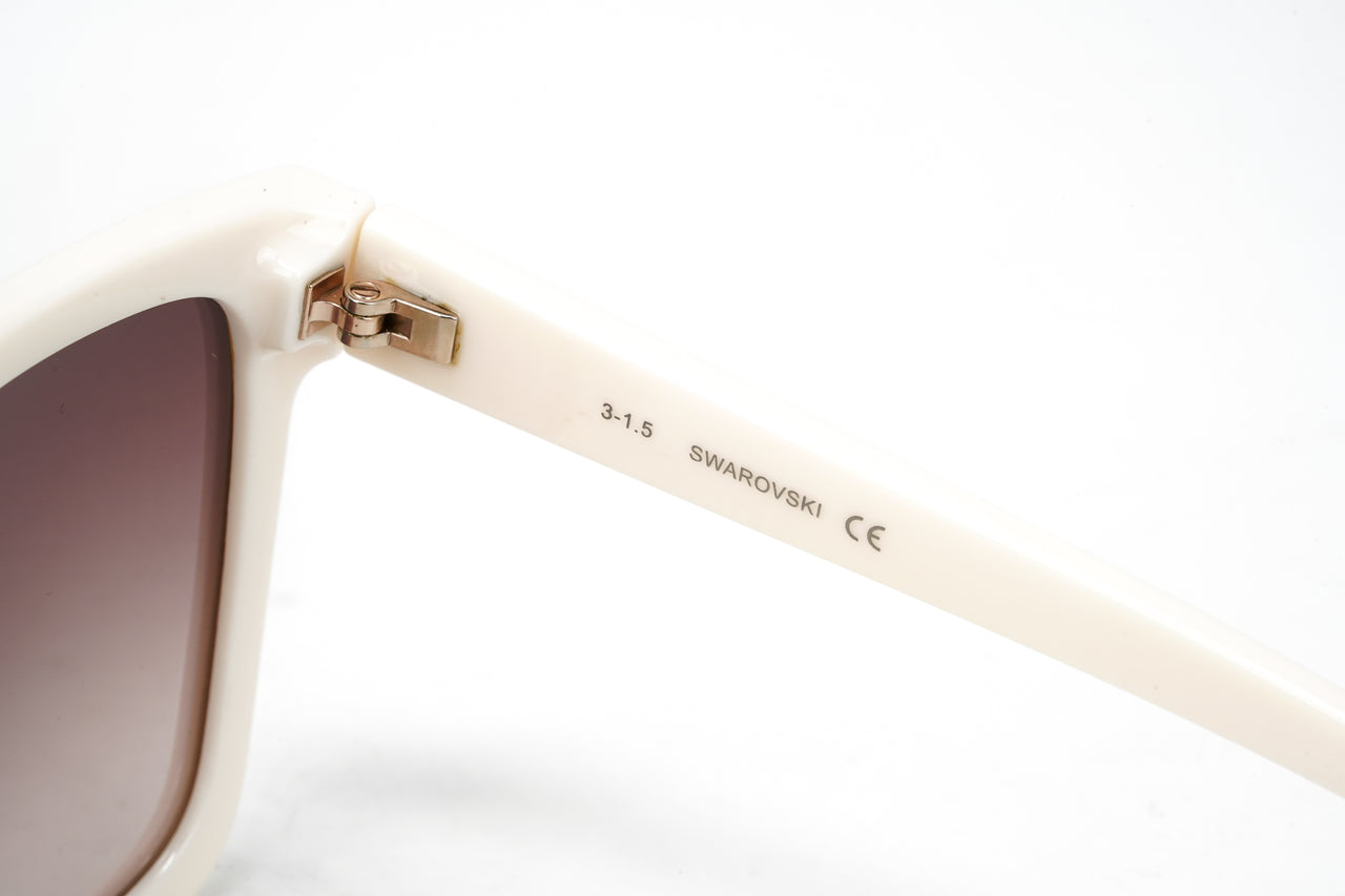 Swarovski Farrel Women's Sunglasses Square Cat Eye Cream SK0109-F-21F