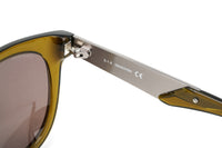 Thumbnail for Swarovski Unisex Sunglasses Round Cat Eye Translucent Green SK0126/S 96J