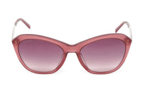 Thumbnail for Swarovski Women's Sunglasses Oval Cat Eye Translucent Purple SK0143 72Z