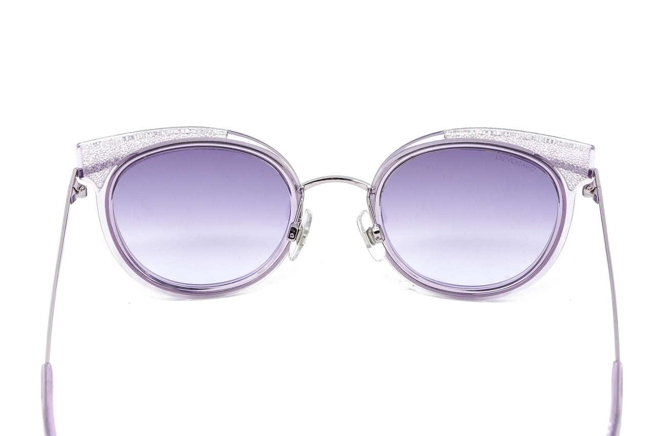 Swarovski Women's Sunglasses Round Cat Eye Violet SK0169-81Z