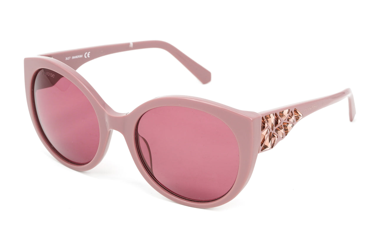 Swarovski Women's Sunglasses Round Cat Eye Thulian Pink SK0174/S 72S