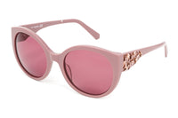 Thumbnail for Swarovski Women's Sunglasses Round Cat Eye Thulian Pink SK0174/S 72S
