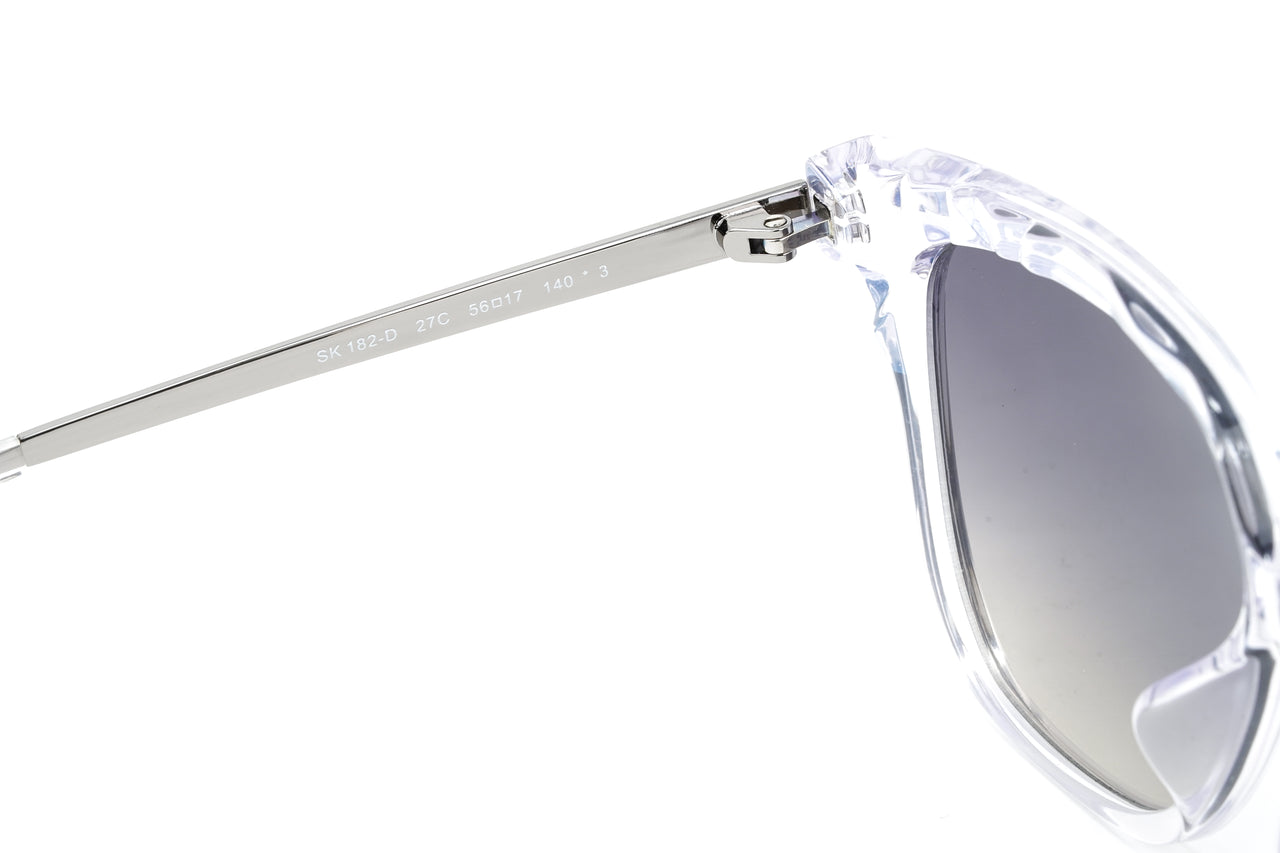 Swarovski Women's Sunglasses Square Translucent SK0182-D-27C