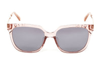 Thumbnail for Swarovski Women's Sunglasses Square Translucent Pink SK0182-D/S 72S