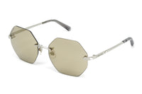 Thumbnail for Swarovski Women's Sunglasses Hexagon Mirrored